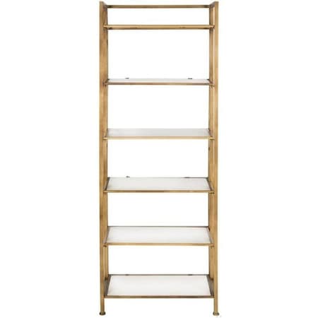 Safavieh 72 x 23.75 x 16 in. Kimmy Etegere, White AMH1533A